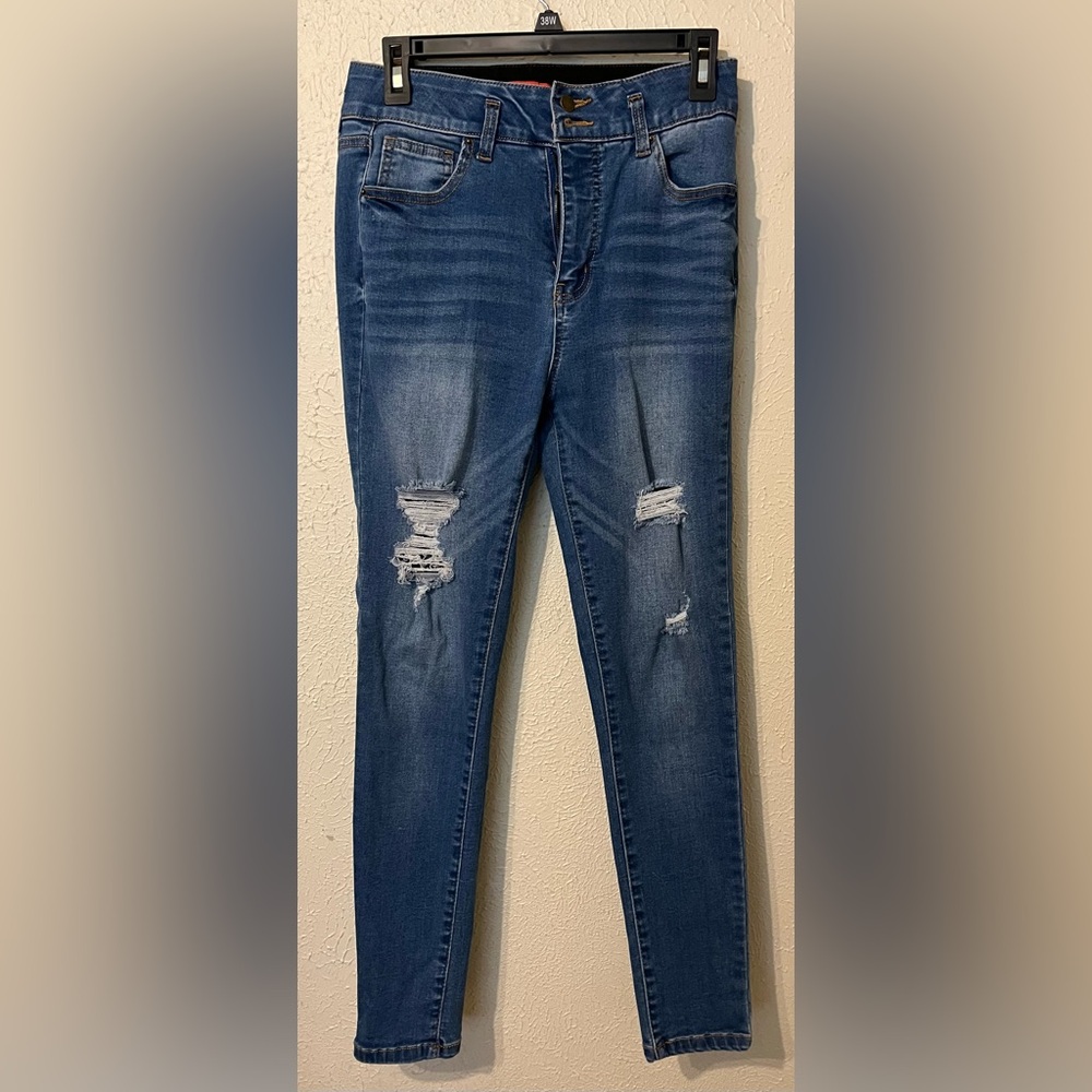 Wax Distressed Jeans Sz 9